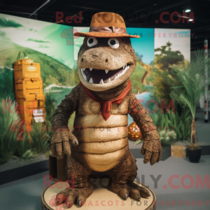 Mascotte de crocodile...