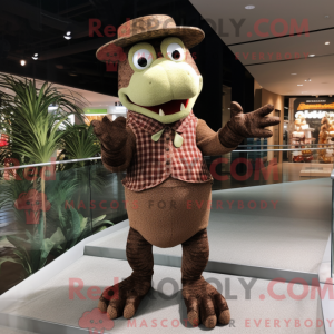 Mascotte de crocodile...