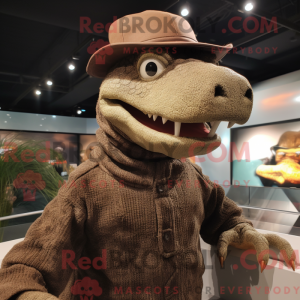 Mascotte de crocodile...