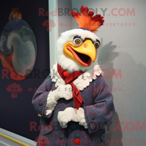 Disfraz de mascota gallo...