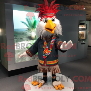 Haan mascotte kostuum...