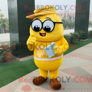 Yellow Candy Box mascot...