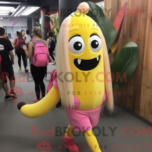 Rosa bamaskotkostyme kledd...