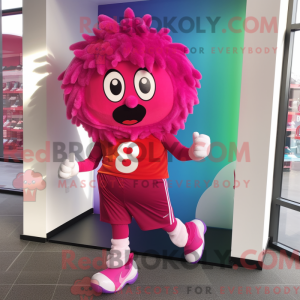 Disfraz de mascota Magenta...