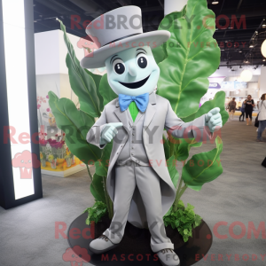 Sølv bønnestilk maskot...