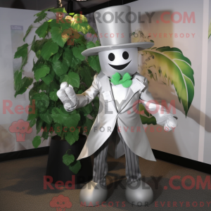 Sølv bønnestilk maskot...