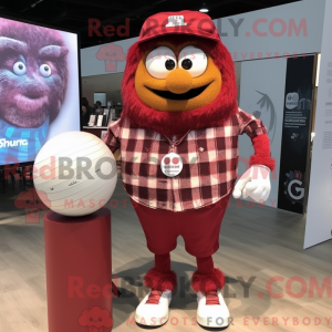 Personaggio mascotte Maroon...