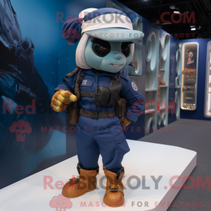Navy Para Commando mascot...