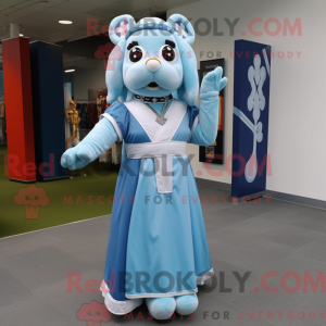 Sky Blue Celtic Cross...