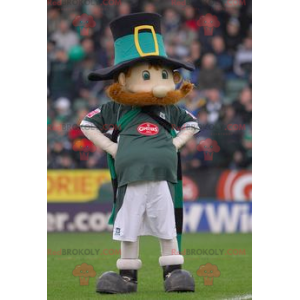 Mascotte irlandese dell'uomo rosso - Redbrokoly.com