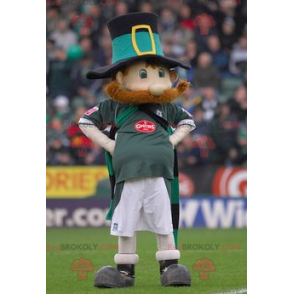 Mascote do homem vermelho irlandês - Redbrokoly.com