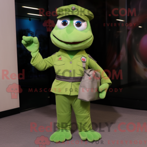 Lime Green Green Beret...