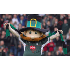 Mascotte de bonhomme roux irlandais - Redbrokoly.com