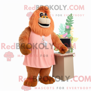 Costume de mascotte Peach...
