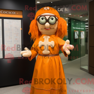 Orange Celtic Cross...