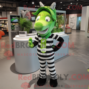 Maskotka Forest Green Zebra...