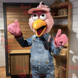 Postava maskota Pink Hens...
