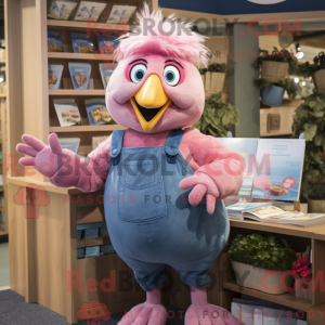 Pink Hens maskot kostume...