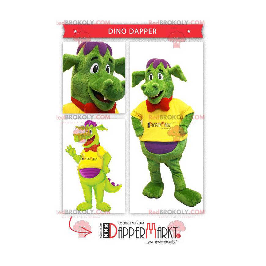 Buntes Dinosaurier-Maskottchen - Redbrokoly.com