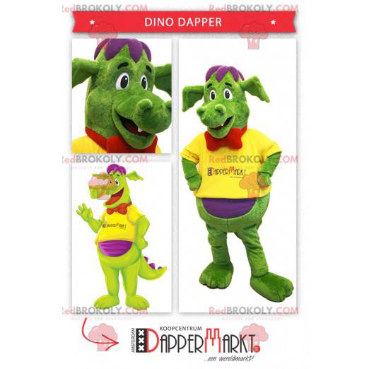 Colorful dinosaur mascot - Redbrokoly.com