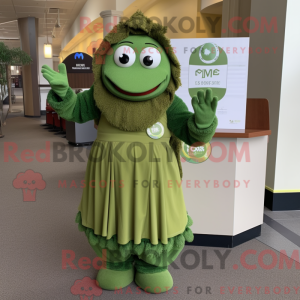 Costume de mascotte d Olive...