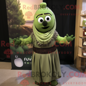 Costume de mascotte d Olive...