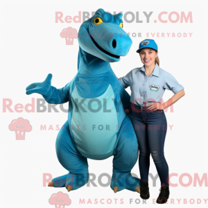 Cyan Iguanodon...