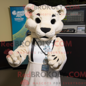 White Mountain Lion mascot...