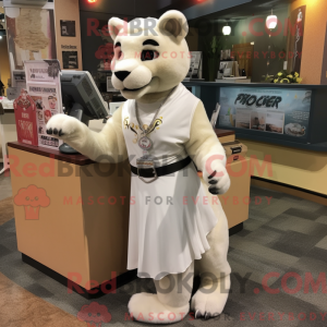 Disfraz de mascota del león...