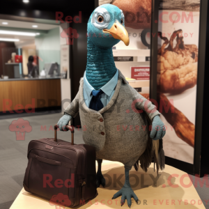 Figura de máscara de aves...