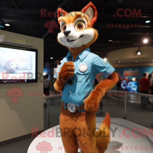Rust Weasel Maskottchen...