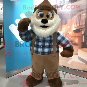 Disfraz de mascota de Brown...