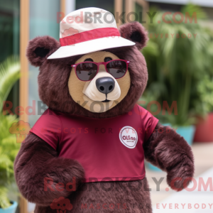 Maroon brillebjørn...