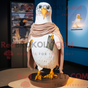 Kremowa maska Seagull drakt...