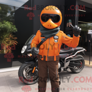 Disfraz de mascota Orange...