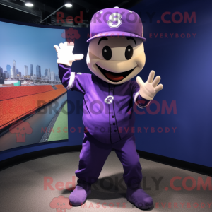 Purple Baseball Glove...