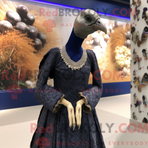 Guinea Fowl mascot costume...