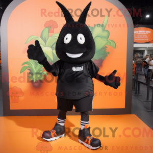 Preto gulrot-maskotkostyme...