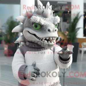 Sølv Stegosaurus...