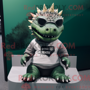 Sølv Stegosaurus...