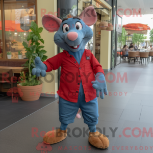 Red Ratatouille mascot...