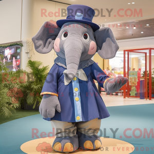 Elefant maskot kostume...