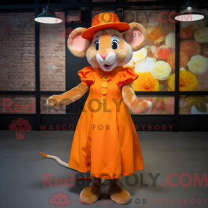 Maskottchenkostüm Orange...