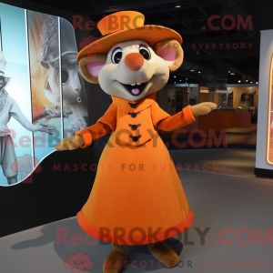 Costume de mascotte de rat...