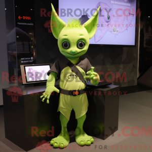Lime Green Fruit Bat...