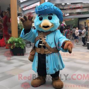 Disfraz de mascota Sky Blue...