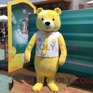 Costume de mascotte d ours...