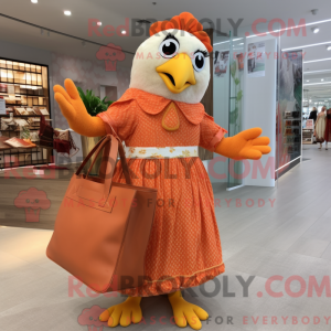 Postava maskota Orange Hens...