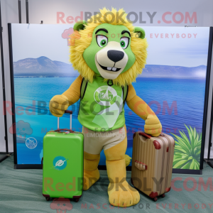Lime Green Tamer Lion...