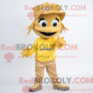 Personaggio mascotte Gold...